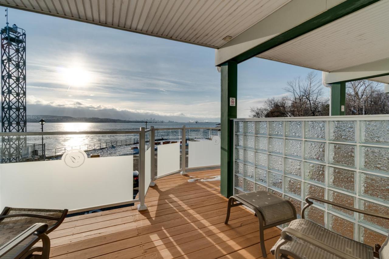Saint-Laurent-de-l'ile d'Orleans Goeliche Hotel Et Appartement מראה חיצוני תמונה